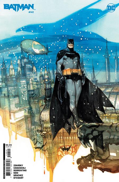 BATMAN #142 CVR D INC 1:25 GREG TOCCHINI CARD STOCK VAR