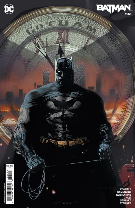 BATMAN #142 CVR E INC 1:50 STEVAN SUBIC CARD STOCK VAR