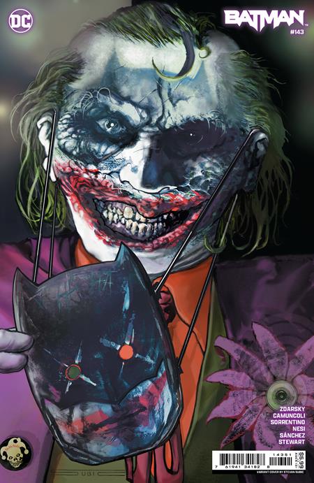BATMAN #143 CVR F INC 1:50 STEVAN SUBIC CARD STOCK VAR