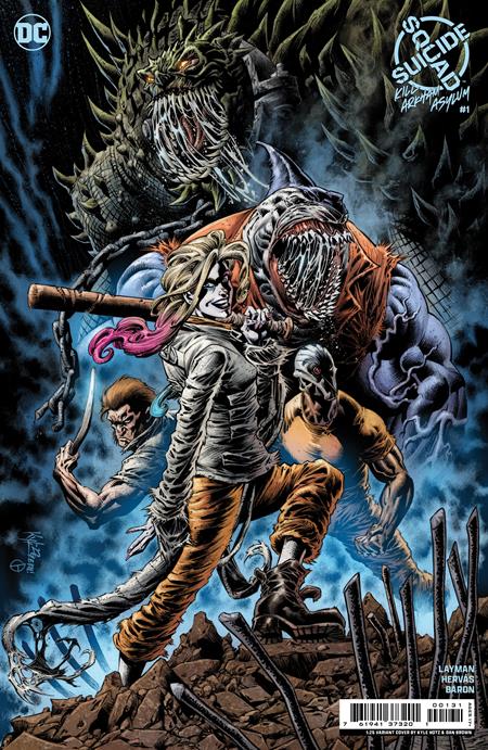SUICIDE SQUAD KILL ARKHAM ASYLUM #1 (OF 5) CVR D INC 1:25 KYLE HOTZ CARD STOCK VAR (MR)