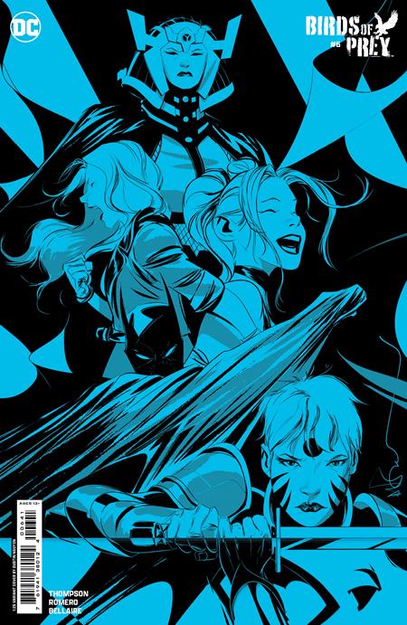 BIRDS OF PREY #6 CVR E INC 1:25 DUSTIN NGUYEN CARD STOCK VAR