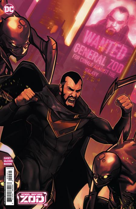 KNEEL BEFORE ZOD #2 (OF 12) CVR C INC 1:25 FRANCESCO TOMASELLI CARD STOCK VAR