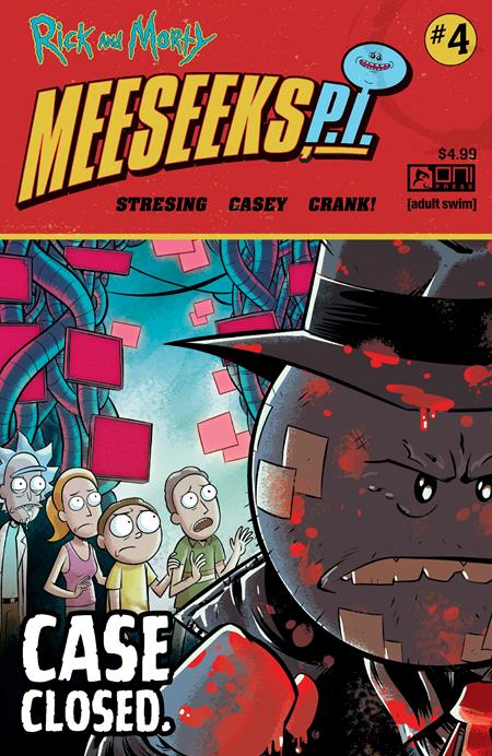RICK AND MORTY MEESEEKS PI #4 (OF 4) CVR A FRED C STRESING (MR)