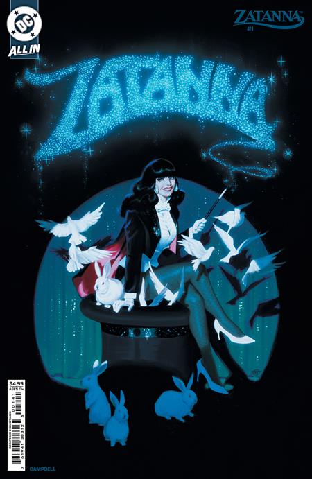 ZATANNA #1 (OF 6) COVER D DAVID TALASKI CARD STOCK VARIANT