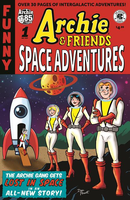  NOV200250912 | ARCHIE & FRIENDS @20 SPACE ADVENTURES CVR A DAN PARENT PRE ORDER/ÖN SİPARİŞ [DEC25] | LUNAR  