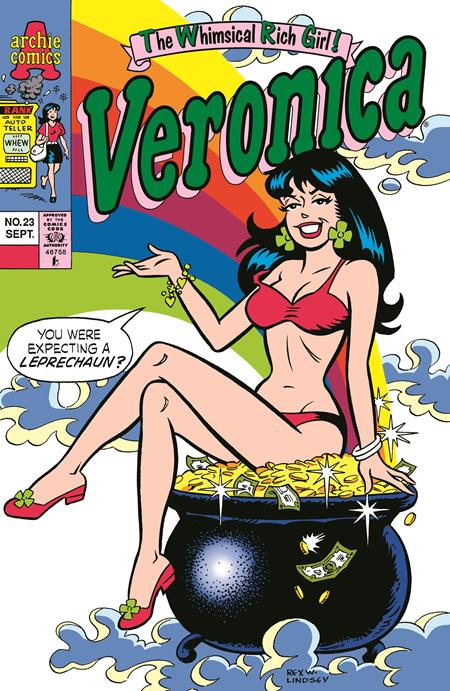 NOV200250347 | ARCHIE FACSIMILE @11 VERONICA @23 CVR A REX LINDSEY PRE ORDER/ÖN SİPARİŞ [DEC25] | LUNAR  