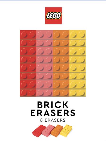 Weekly Pull list - LEGO BRICK ERASERS (MULTICOLOR PACK OF 8) Previously Offered thru Other Distributors