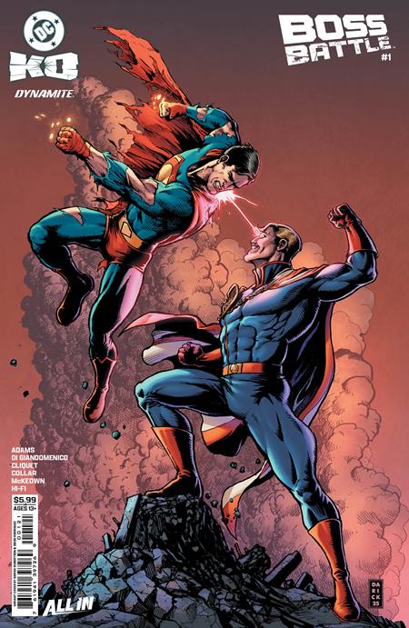 Weekly Pull list - DC K.O. BOSS BATTLE #1 (ONE SHOT) CVR B DARICK ROBERTSON CARD STOCK VAR