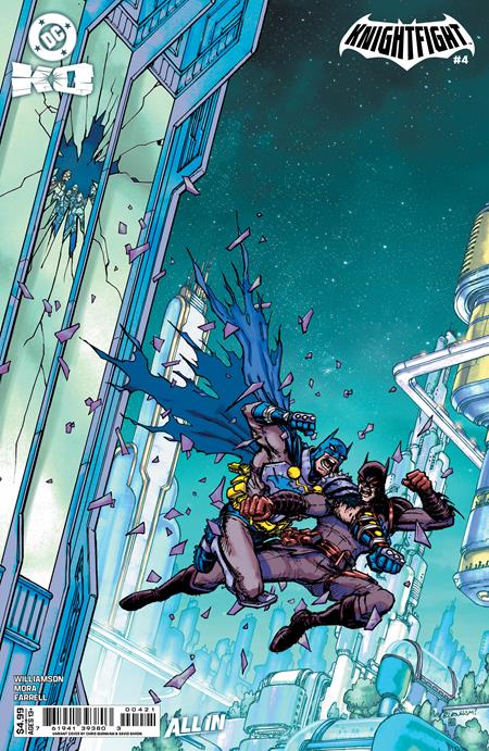 Weekly Pull list - DC K.O. KNIGHTFIGHT #4 (OF 4) CVR B CHRIS BURNHAM CARD STOCK VAR