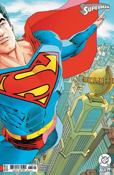 SUPERMAN #35 CVR B GUILLEM MARCH CONNECTING CARD STOCK VAR (DC K.O.)