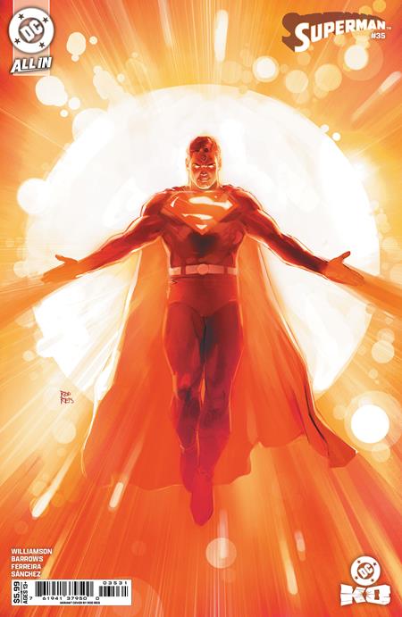 Weekly Pull list - SUPERMAN #35 CVR C ROD REIS CARD STOCK VAR (DC K.O.)