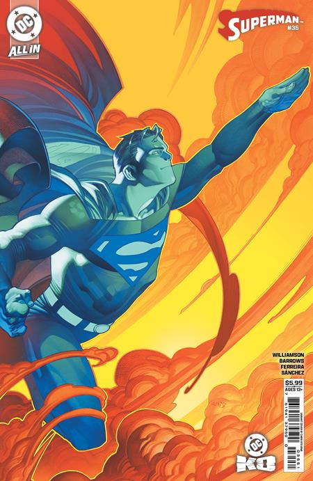 SUPERMAN #35 CVR E CHRIS STEVENS CARD STOCK VAR (DC K.O.)