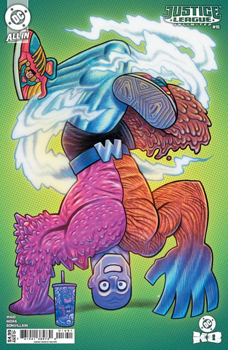 Weekly Pull list - JUSTICE LEAGUE UNLIMITED #16 CVR D DAN HIPP CARD STOCK VAR (DC K.O.)