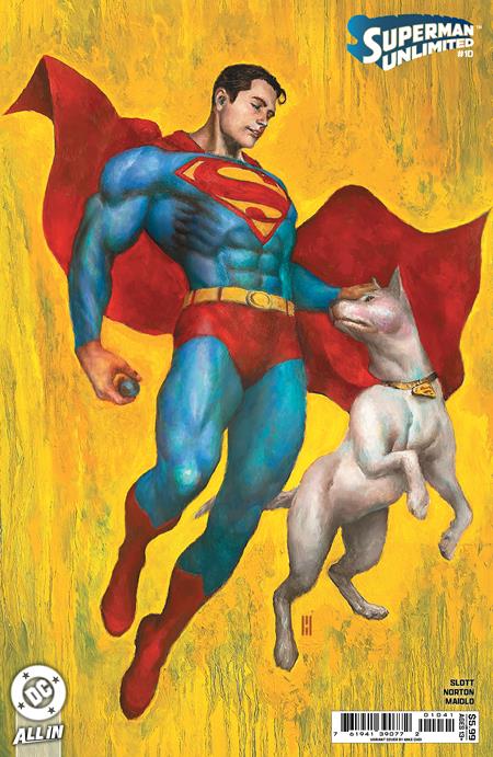 SUPERMAN UNLIMITED #10 CVR D MIKE CHOI CARD STOCK VAR