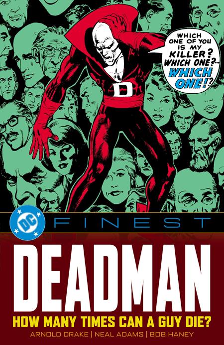 Weekly Pull list - DC FINEST DEADMAN HOW MANY TIMES CAN A GUY DIE TP