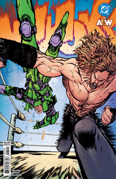 Weekly Pull list - DC X AEW #1 (OF 2) CVR B TBA CARD STOCK VAR