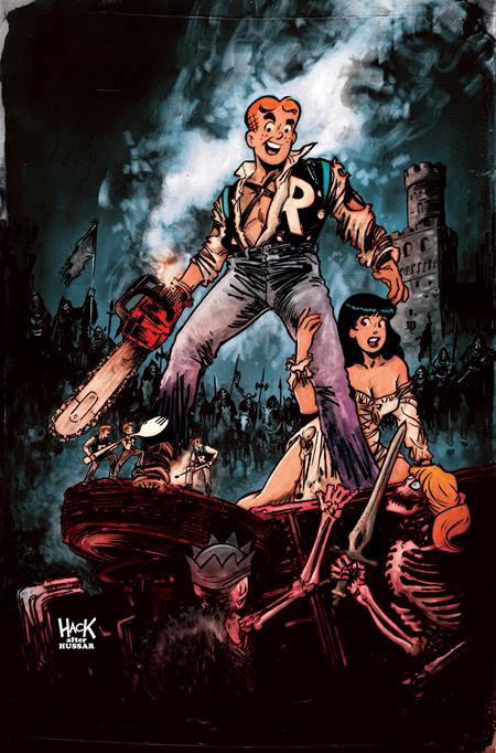  NOV200250692 | ARCHIE X ARMY OF DARKNESS @1 CVR H ROBERT HACK METAL VIRGIN CVR VAR PRE ORDER/ÖN SİPARİŞ [DEC25] | LUNAR  
