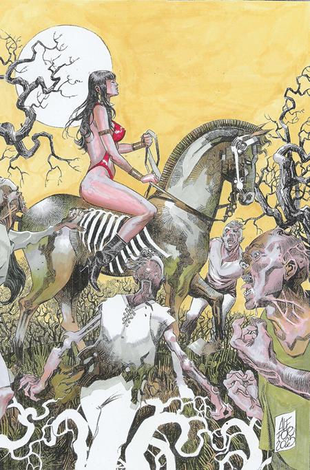 DIENAMITE BLOOD RED #5 CVR G INC 1:15 ALESSIO FORTUNATO VIRGIN VAR