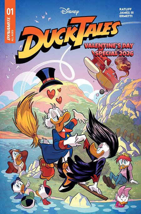 DUCKTALES VALENTINES DAY SPECIAL 2026 #1 (ONE SHOT) CVR D LIBERO ERMETTI VAR