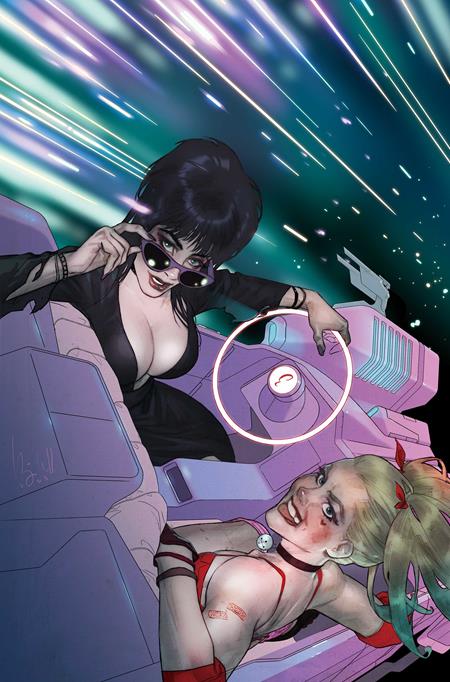 Weekly Pull list - HARLEY QUINN X ELVIRA #5 CVR I INC 1:10 BEN CALDWELL VIRGIN VAR