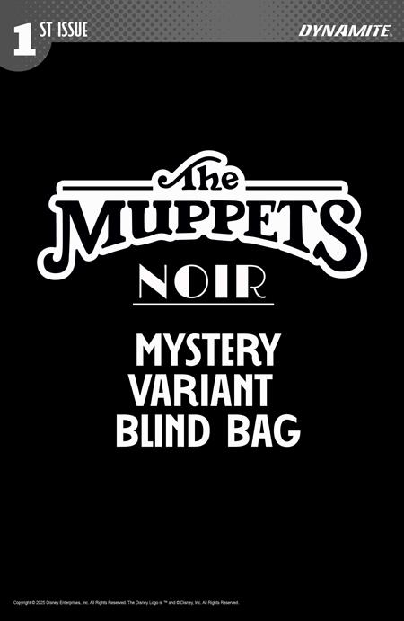 Weekly Pull list - MUPPETS NOIR #1 CVR D BLIND BAG VAR
