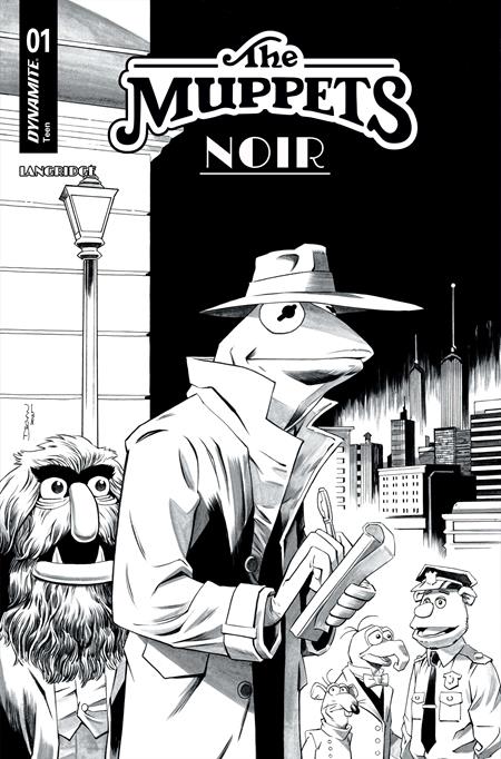 Weekly Pull list - MUPPETS NOIR #1 CVR F INC 1:10 DECLAN SHALVEY LINE ART VAR