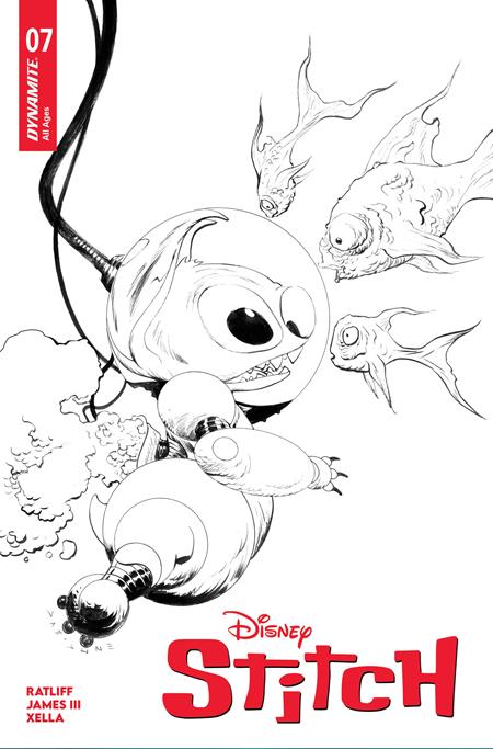 Weekly Pull list - STITCH #7 CVR E INC 1:10 JAE LEE LINE ART VAR