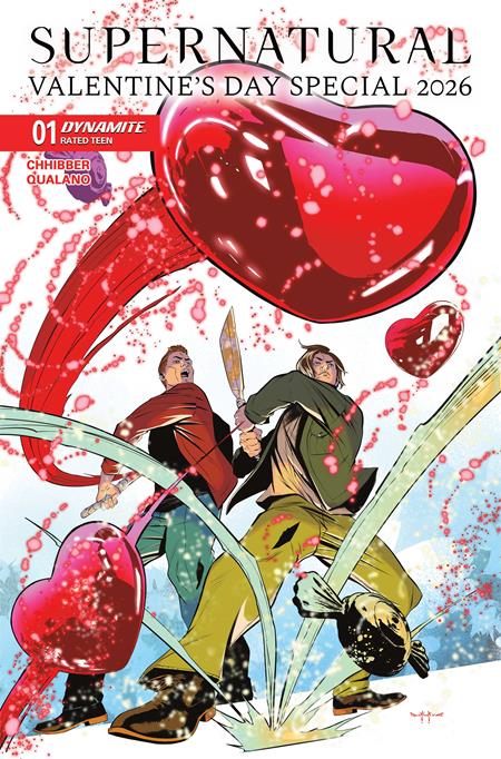 Weekly Pull list - SUPERNATURAL VALENTINES DAY SPECIAL 2026 #1 (ONE SHOT) CVR D PASQUALE QUALANO VAR