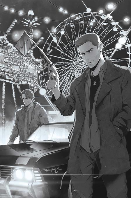 SUPERNATURAL VALENTINES DAY SPECIAL 2026 #1 (ONE SHOT) CVR G INC 1:15 REESE HANNIGAN LINE ART VIRGIN VAR