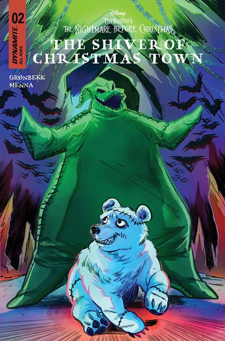 TIM BURTONS THE NIGHTMARE BEFORE CHRISTMAS THE SHIVER OF CHRISTMAS TOWN #2 CVR B SOO LEE VAR