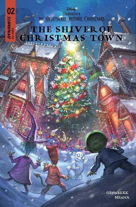 TIM BURTONS THE NIGHTMARE BEFORE CHRISTMAS THE SHIVER OF CHRISTMAS TOWN #2 CVR C ALAN QUAH VAR