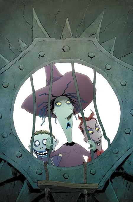 TIM BURTONS THE NIGHTMARE BEFORE CHRISTMAS THE SHIVER OF CHRISTMAS TOWN #2 CVR I INC 1:15 JAE LEE VIRGIN VAR