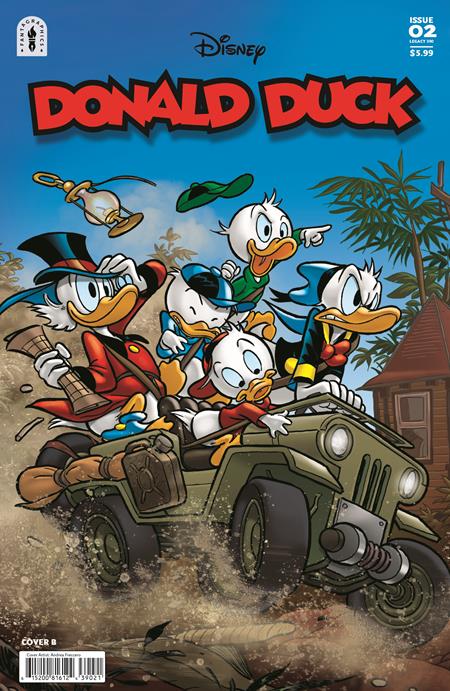 Weekly Pull list - DONAD DUCK LEGACY #390 MASTER OF DISASTER CVR B ANDRES FRECCERO VAR