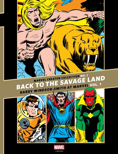 Weekly Pull list - MARVEL CREATOR COLLECTION #1 HC VOL 01 BACK TO THE SAVAGE LAND BARRY WINDSOR-SMITH AT MARVEL (MR)