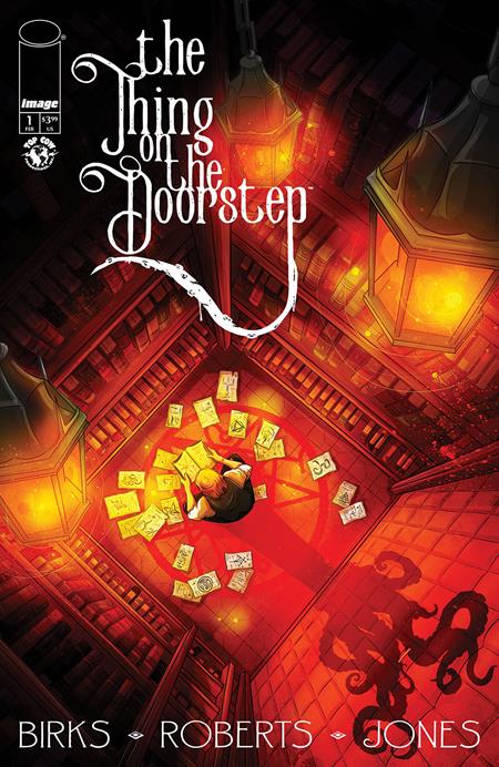 Weekly Pull list - THE THING ON THE DOORSTEP #1 (OF 5) CVR B LYNDON WHITE VAR