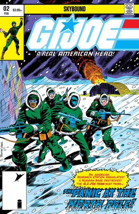 Weekly Pull list - GI JOE A REAL AMERICAN HERO #2 HAMA FILES EDITION #2 CVR A HERB TRIMPE & JACK ABEL