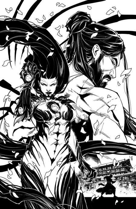 Weekly Pull list - WITCHBLADE ANNUAL (2026) #1 (ONE SHOT) CVR D INC 1:25 GIUSEPPE CAFARO B&W VAR