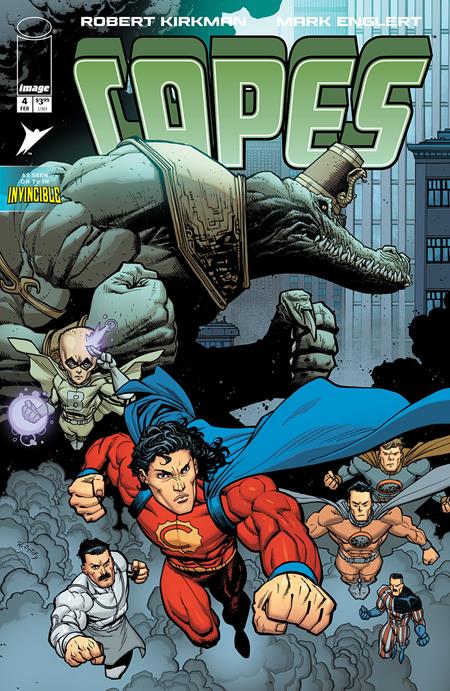 Weekly Pull list - INVINCIBLE UNIVERSE CAPES #4 CVR A RYAN OTTLEY & DAVE MCCAIG