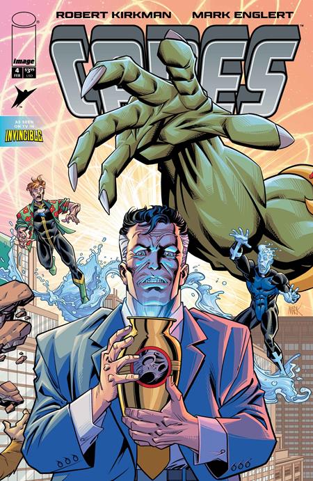 Weekly Pull list - INVINCIBLE UNIVERSE CAPES #4 CVR B MARK ENGLERT VAR