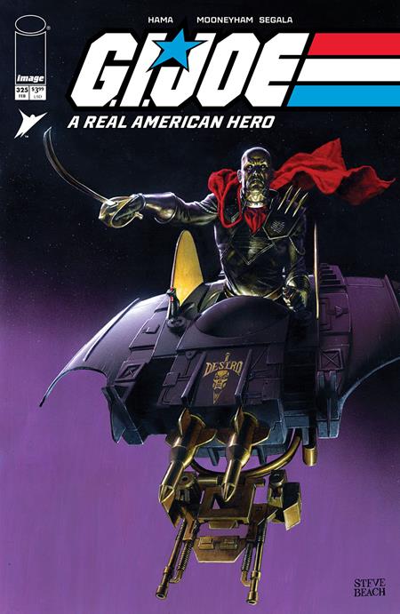 Weekly Pull list - GI JOE A REAL AMERICAN HERO #325 CVR C INC 1:10 STEVE BEACH GEARS OF JOE VAR
