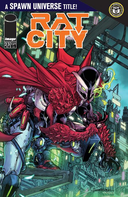 Weekly Pull list - SPAWN RAT CITY #23 CVR A HARVEY TOLIBAO