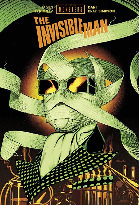Weekly Pull list - UNIVERSAL MONSTERS THE INVISIBLE MAN HC DIRECT MARKET EXCLUSIVE RYAN SOOK VAR