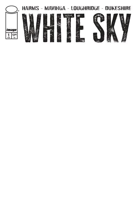 WHITE SKY #1 CVR D BLANK SKETCH VAR (MR) Allocations May Occur
