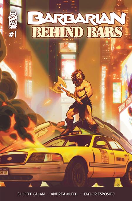 Weekly Pull list - BARBARIAN BEHIND BARS #1 (OF 5) CVR A FRANCESCO TOMASELLI