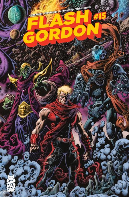 Weekly Pull list - FLASH GORDON #15 CVR B KYLE HOTZ DAN BROWN VAR