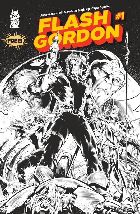 Weekly Pull list - FCBD 2026 - BUNDLE OF 25 - FLASH GORDON #1 (NET)
