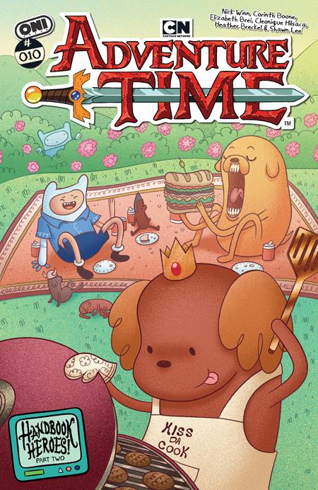  NOV200250780 | ADVENTURE TIME (2025) @10 CVR A NICK WINN PRE ORDER/ÖN SİPARİŞ [DEC25] | LUNAR  