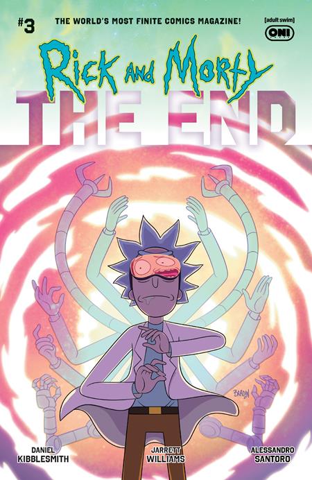 Weekly Pull list - RICK AND MORTY THE END #3 (OF 6) CVR A DAVE BARDIN
