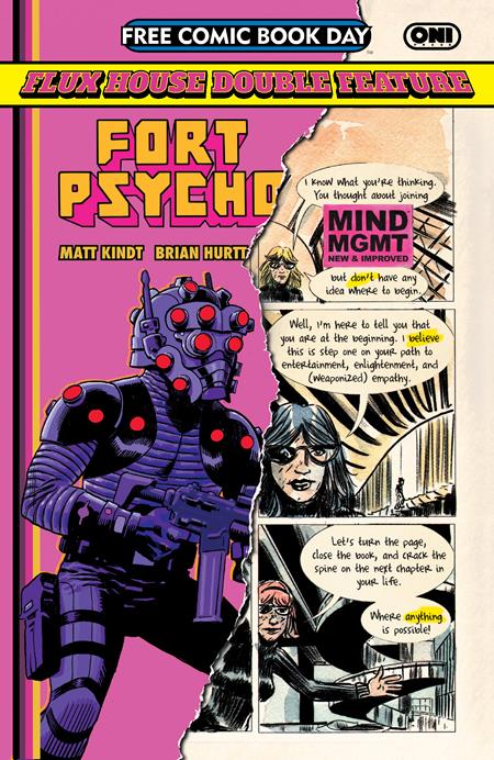 Weekly Pull list - FCBD 2026 - BUNDLE OF 25 - MIND MGMT FORT PSYCHO SPECIAL (NET)