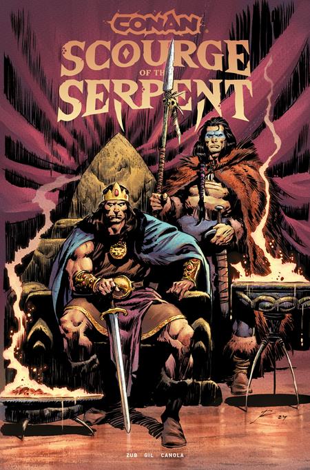 Weekly Pull list - CONAN THE BARBARIAN SCOURGE OF THE SERPENT #1-4 PACK (MR) Limited to 800 copies Allocations May Occur